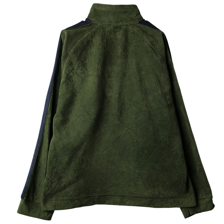 90'S GAP Vintage Half-Zip Fleece Pullover, Men's Size Medium polyester Green type dark green Vintage Second Hand