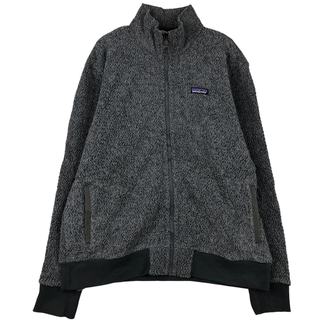 Patagonia 26935FA18 Fleece Jacket, Men's Size L polyester gray type Vintage Second Hand