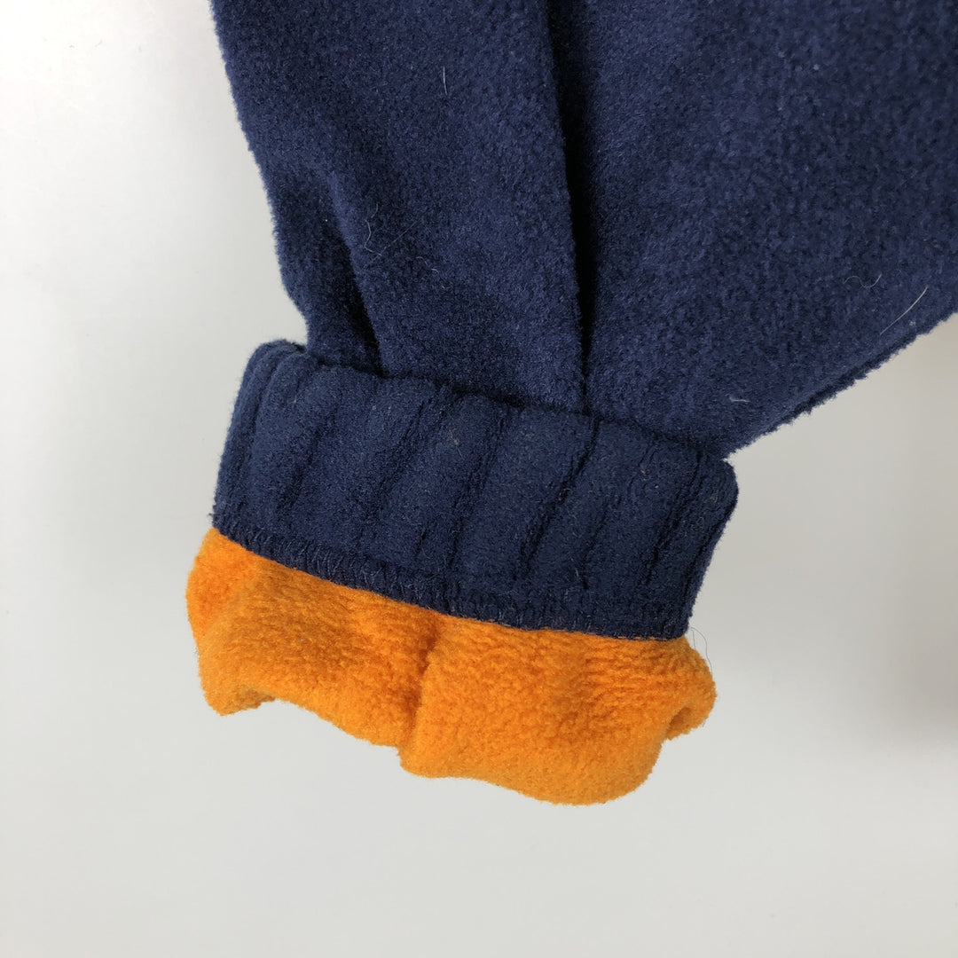 90s-00'S Vintage LL Bean Fleece Jacket, Men's Size Medium unclear navy blue type Vintage Second Hand