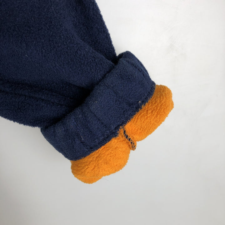 90s-00'S Vintage LL Bean Fleece Jacket, Men's Size Medium unclear navy blue type Vintage Second Hand