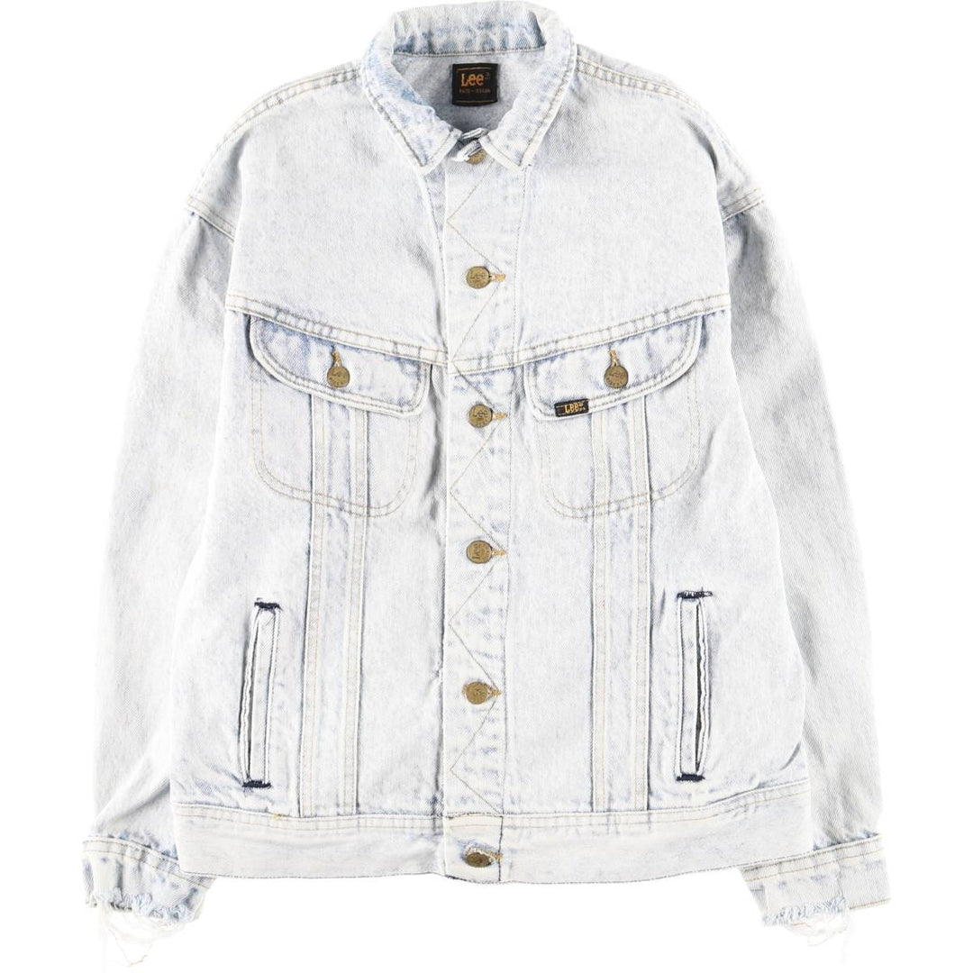 Vintage Lee Riders denim jacket from the 1980'S and 1990s, size S, men's size small unclear blue type Vintage Second Hand