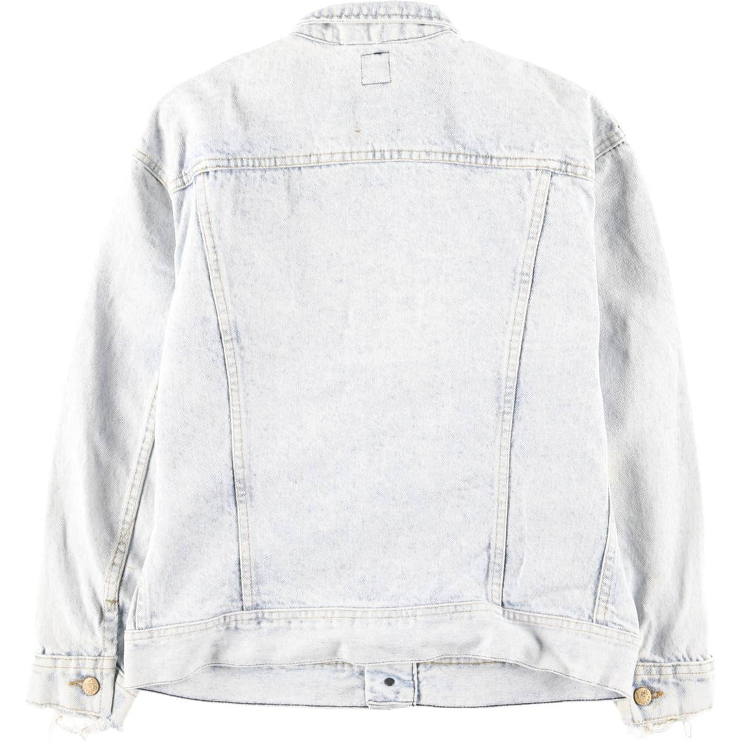 Vintage Lee Riders denim jacket from the 1980'S and 1990s, size S, men's size small unclear blue type Vintage Second Hand