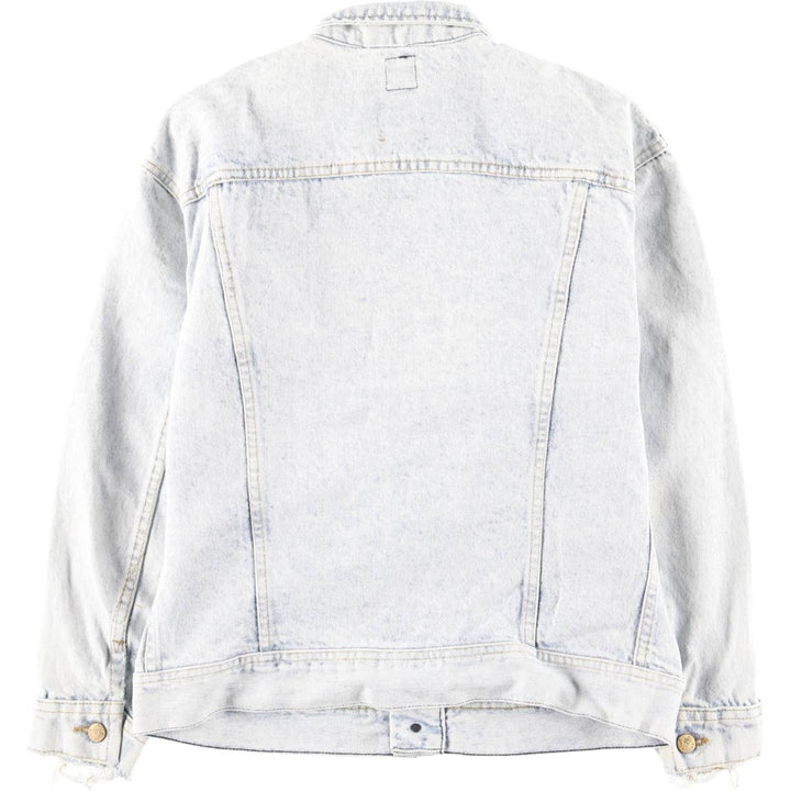 Vintage Lee Riders denim jacket from the 1980'S and 1990s, size S, men's size small unclear blue type Vintage Second Hand