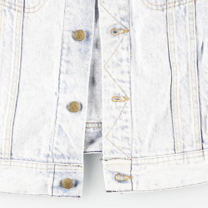 Vintage Lee Riders denim jacket from the 1980'S and 1990s, size S, men's size small unclear blue type Vintage Second Hand
