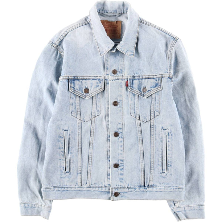 90'S Levi's 70503-0210 denim jacket, denim jacket, men's size M, vintage cotton blue type Vintage Second Hand
