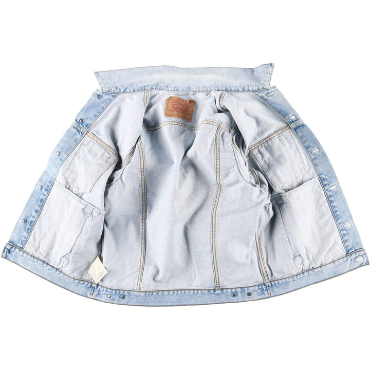 90'S Levi's 70503-0210 denim jacket, denim jacket, men's size M, vintage cotton blue type Vintage Second Hand