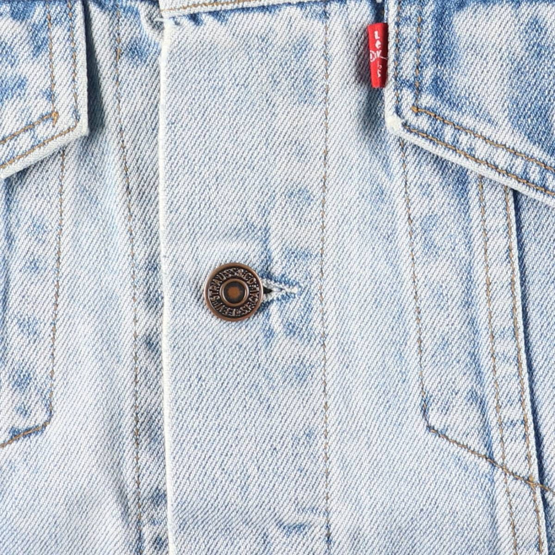 90'S Levi's 70503-0210 denim jacket, denim jacket, men's size M, vintage cotton blue type Vintage Second Hand