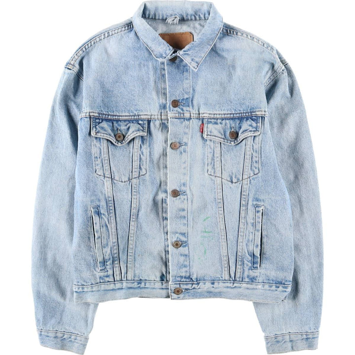 Levi's Euro Model Denim Jacket, Made in England, Men's Size M cotton blue type Vintage Second Hand