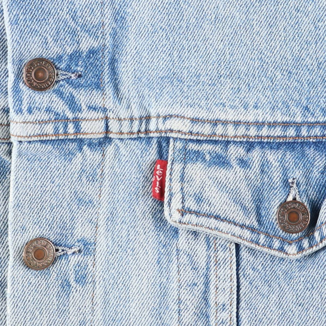 Levi's Euro Model Denim Jacket, Made in England, Men's Size M cotton blue type Vintage Second Hand