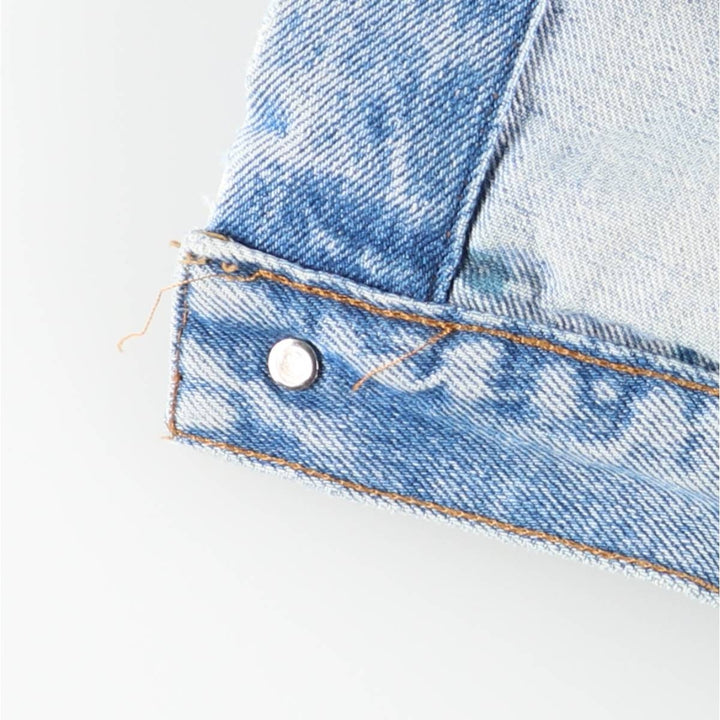 Levi's Euro Model Denim Jacket, Made in England, Men's Size M cotton blue type Vintage Second Hand