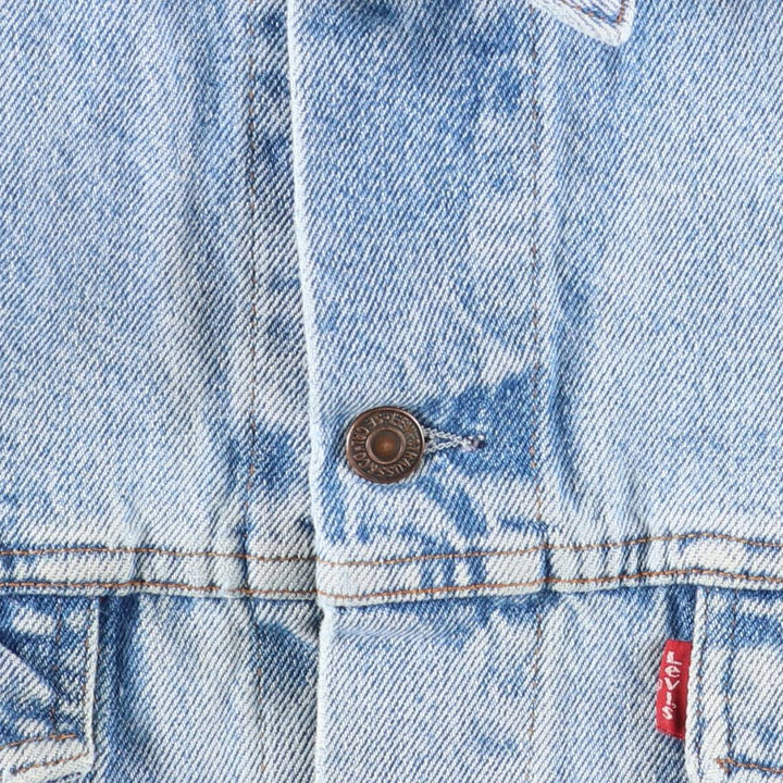 Levi's Euro Model Denim Jacket, Made in England, Men's Size M cotton blue type Vintage Second Hand