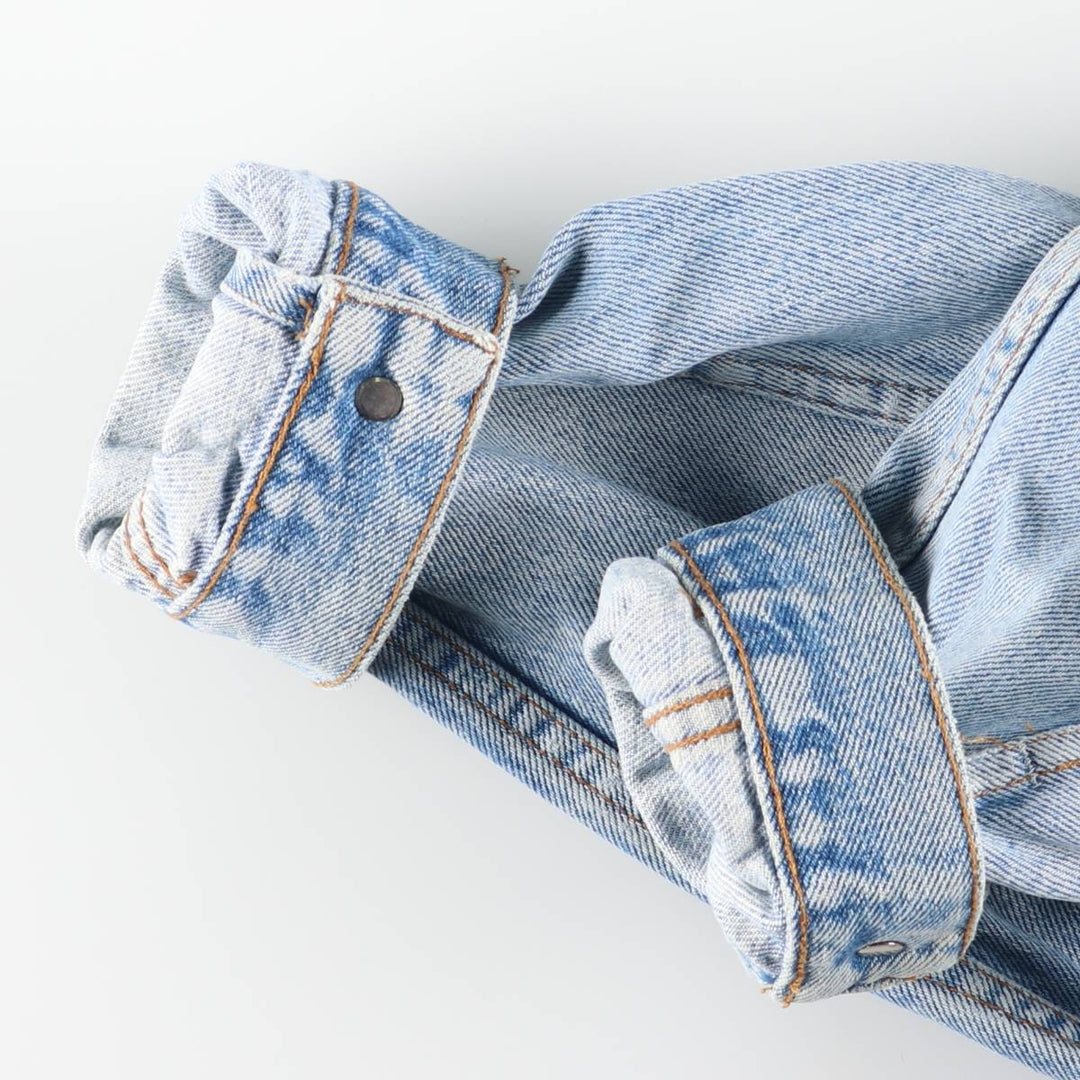 Levi's Euro Model Denim Jacket, Made in England, Men's Size M cotton blue type Vintage Second Hand