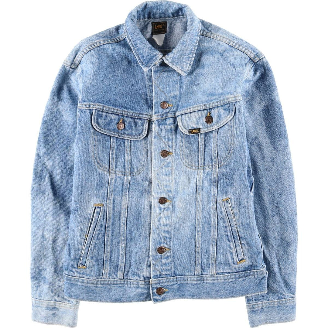 Vintage Lee denim jacket from the 1980'S to 1990s, size M, men's size. unclear blue type Vintage Second Hand