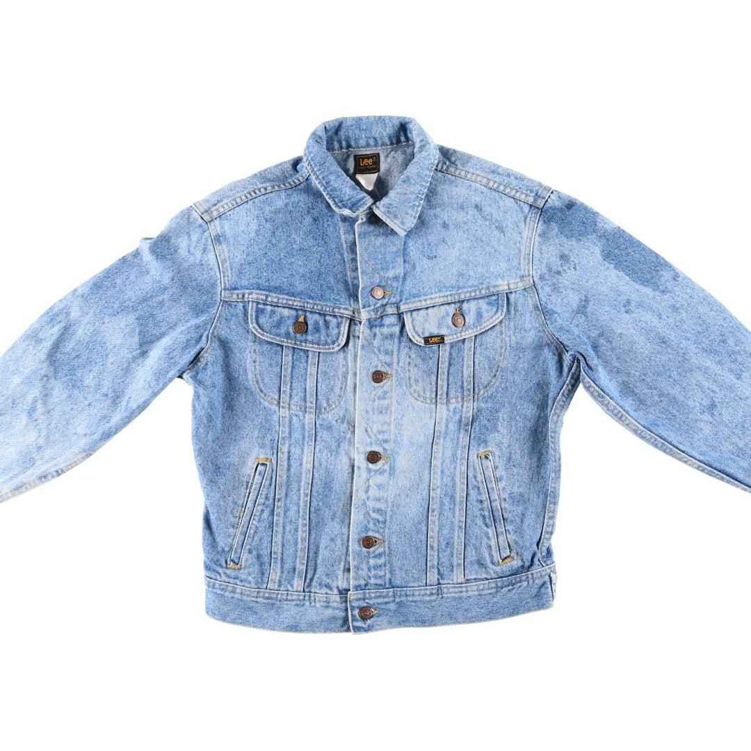 Vintage Lee denim jacket from the 1980'S to 1990s, size M, men's size. unclear blue type Vintage Second Hand