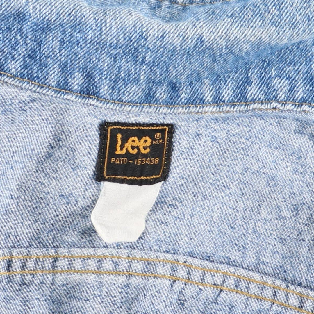 Vintage Lee denim jacket from the 1980'S to 1990s, size M, men's size. unclear blue type Vintage Second Hand
