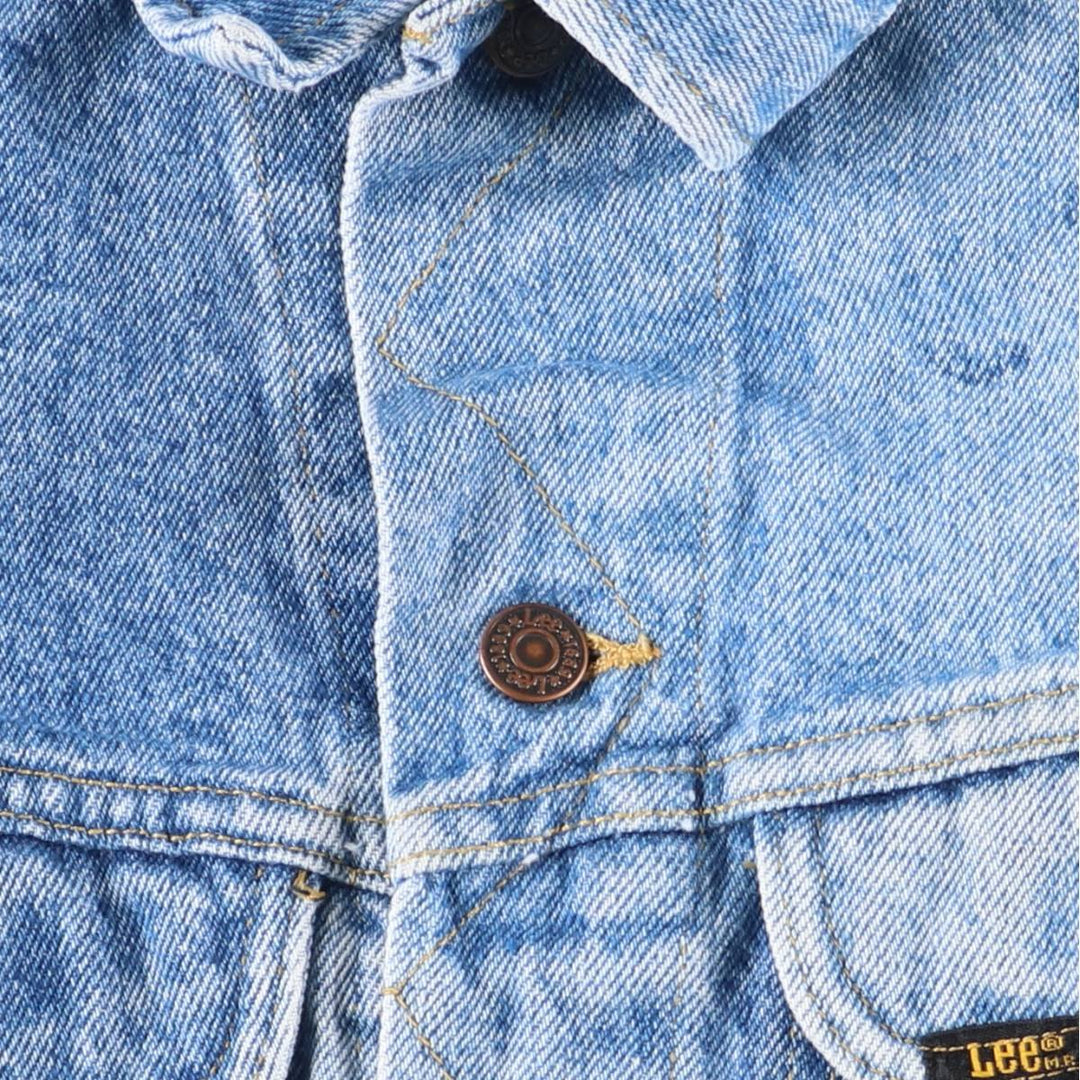 Vintage Lee denim jacket from the 1980'S to 1990s, size M, men's size. unclear blue type Vintage Second Hand