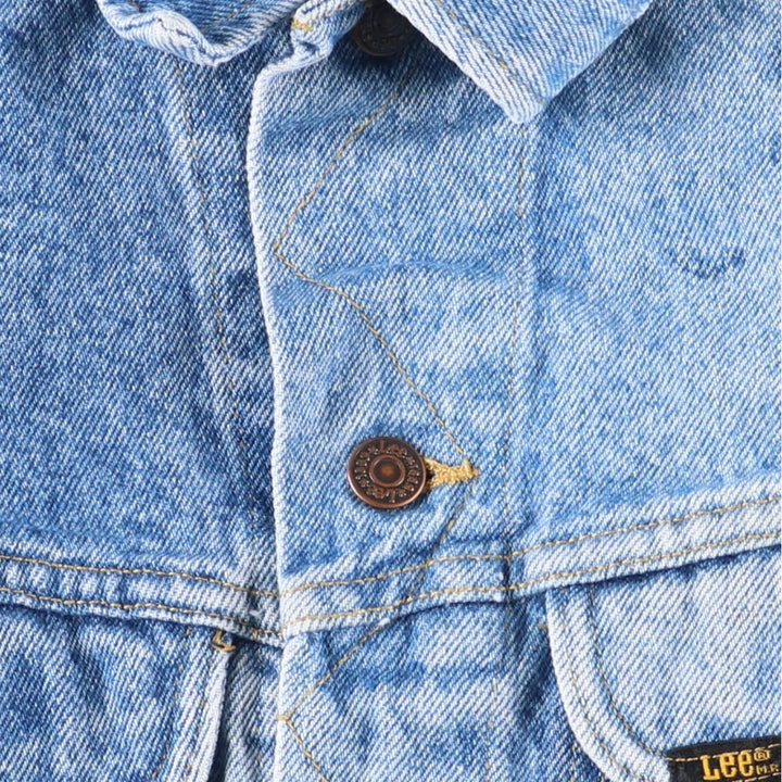 Vintage Lee denim jacket from the 1980'S to 1990s, size M, men's size. unclear blue type Vintage Second Hand