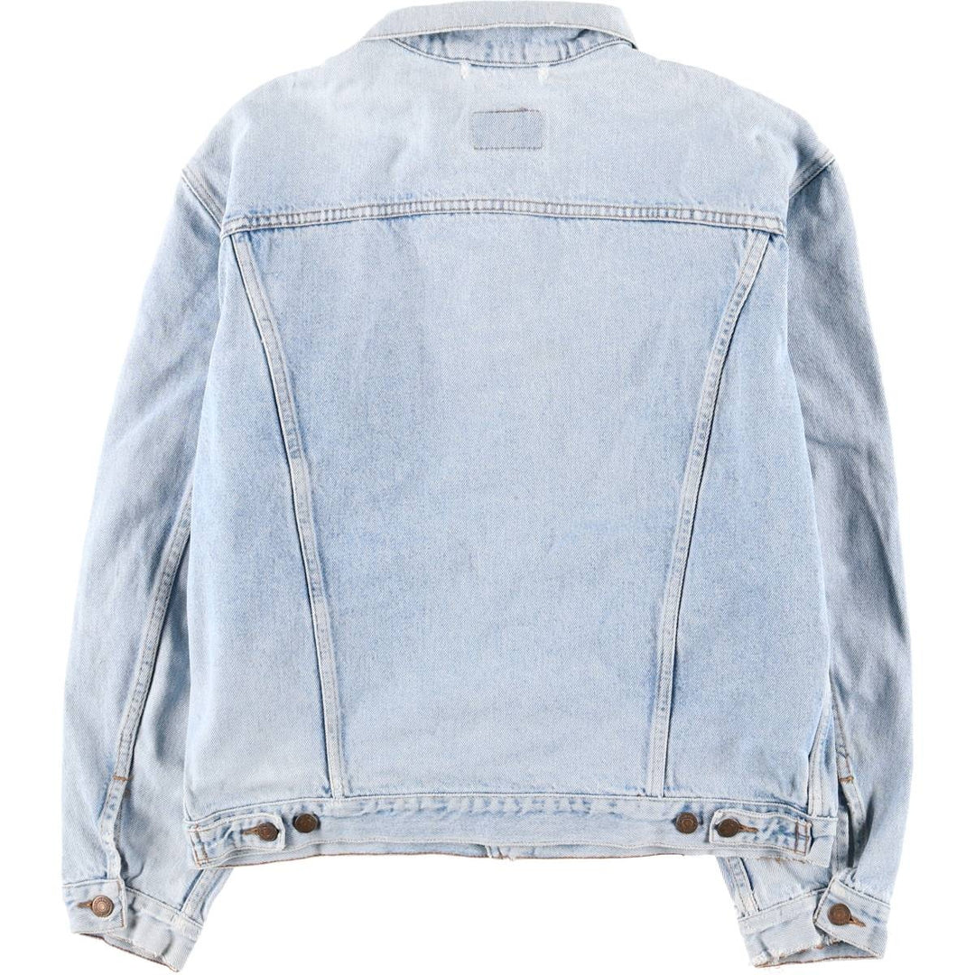 Levi's denim jacket, denim jacket, men's size XL unclear blue type Vintage Second Hand