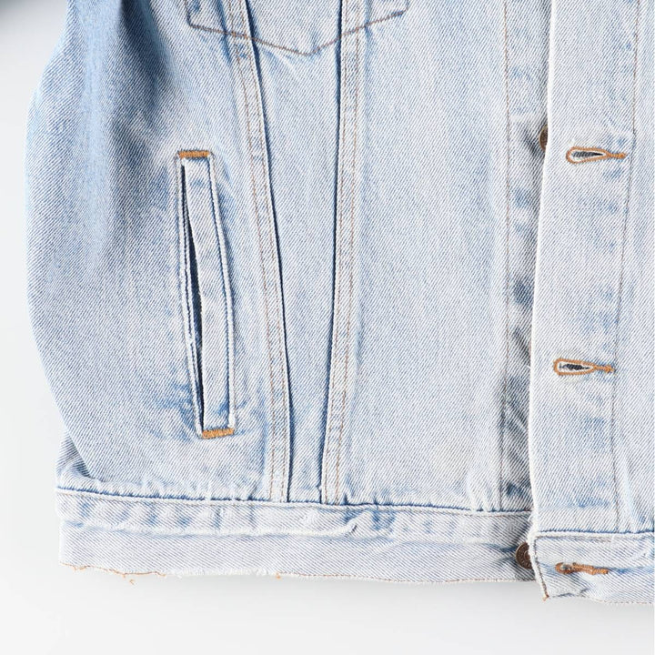 Levi's denim jacket, denim jacket, men's size XL unclear blue type Vintage Second Hand