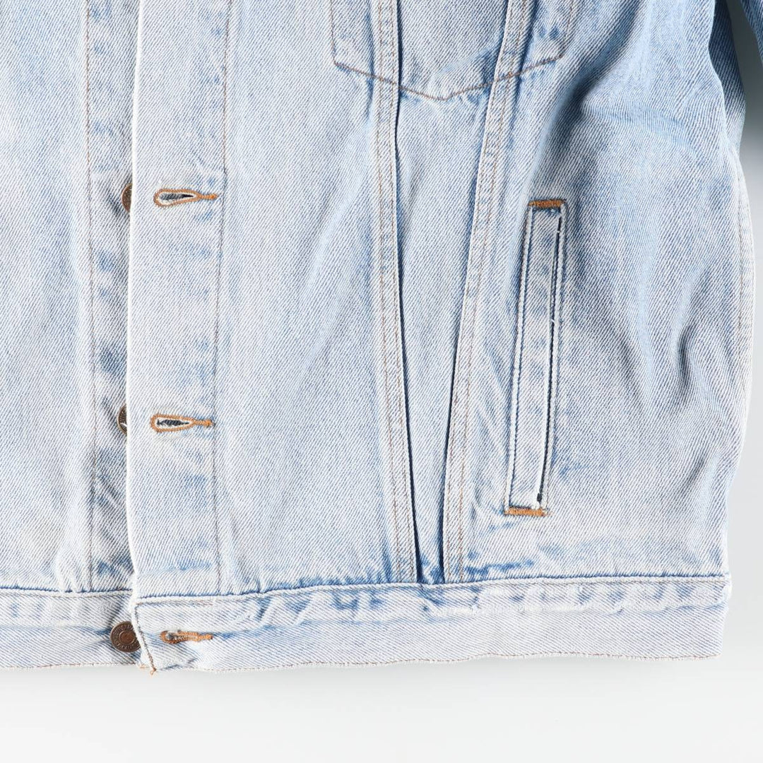 Levi's denim jacket, denim jacket, men's size XL unclear blue type Vintage Second Hand