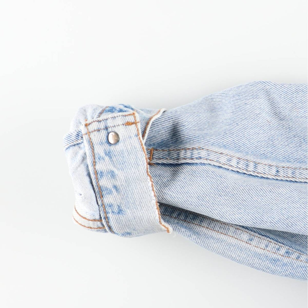 Levi's denim jacket, denim jacket, men's size XL unclear blue type Vintage Second Hand