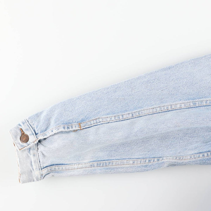 Levi's denim jacket, denim jacket, men's size XL unclear blue type Vintage Second Hand