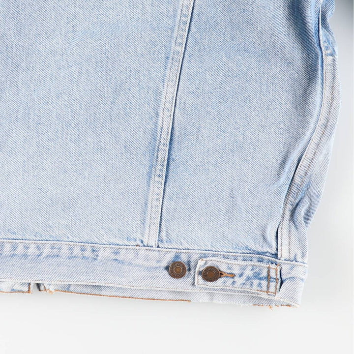 Levi's denim jacket, denim jacket, men's size XL unclear blue type Vintage Second Hand