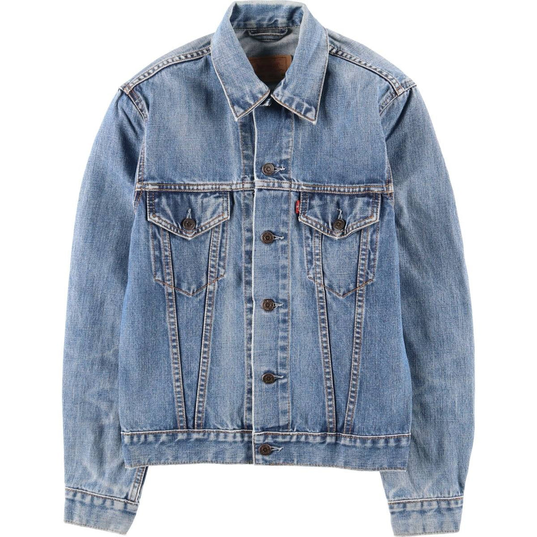Levi's denim jacket, denim jacket, men's size M cotton blue type Vintage Second Hand