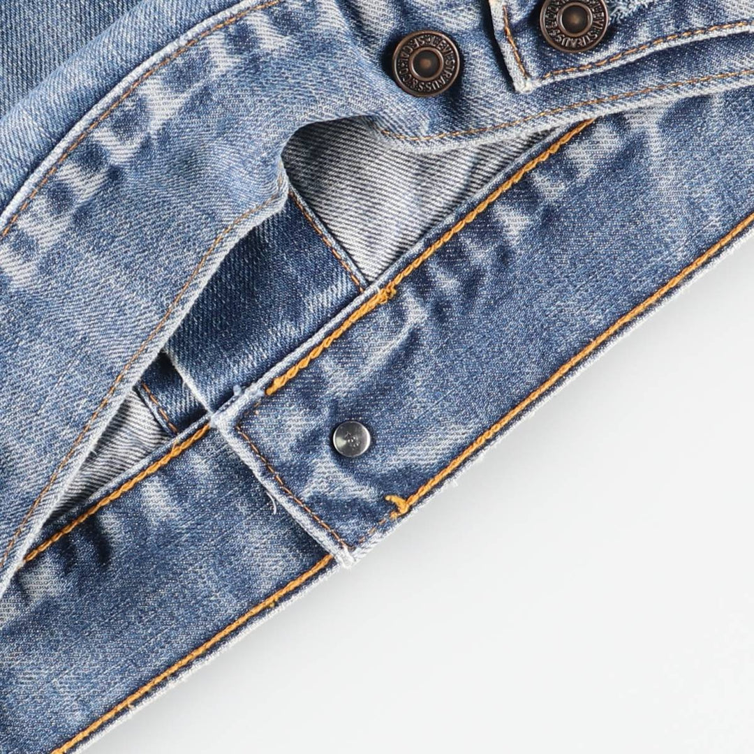 Levi's denim jacket, denim jacket, men's size M cotton blue type Vintage Second Hand