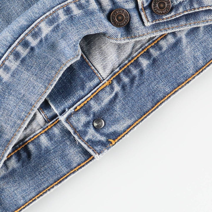 Levi's denim jacket, denim jacket, men's size M cotton blue type Vintage Second Hand