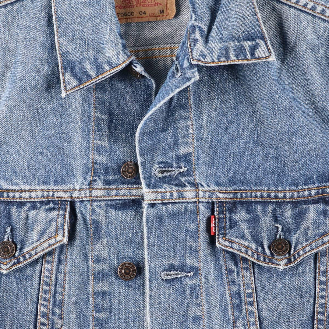 Levi's denim jacket, denim jacket, men's size M cotton blue type Vintage Second Hand