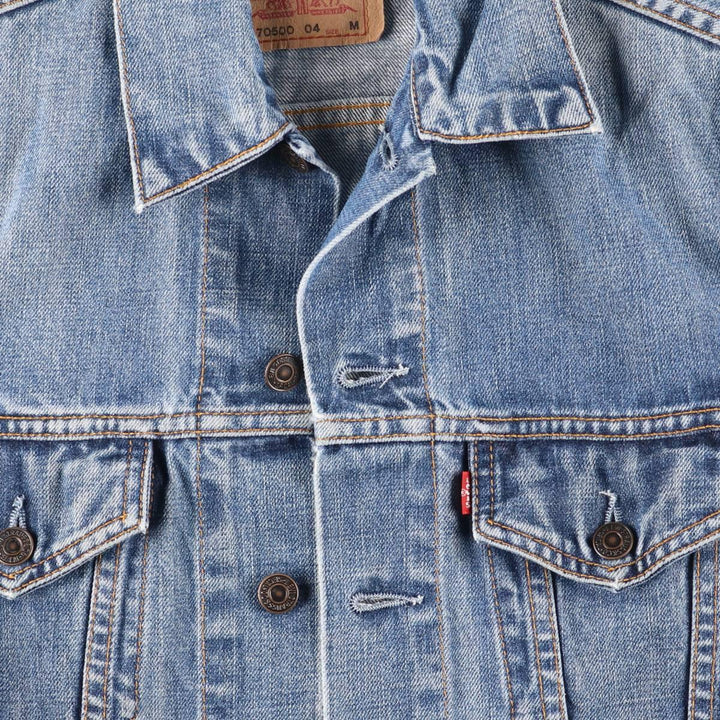 Levi's denim jacket, denim jacket, men's size M cotton blue type Vintage Second Hand