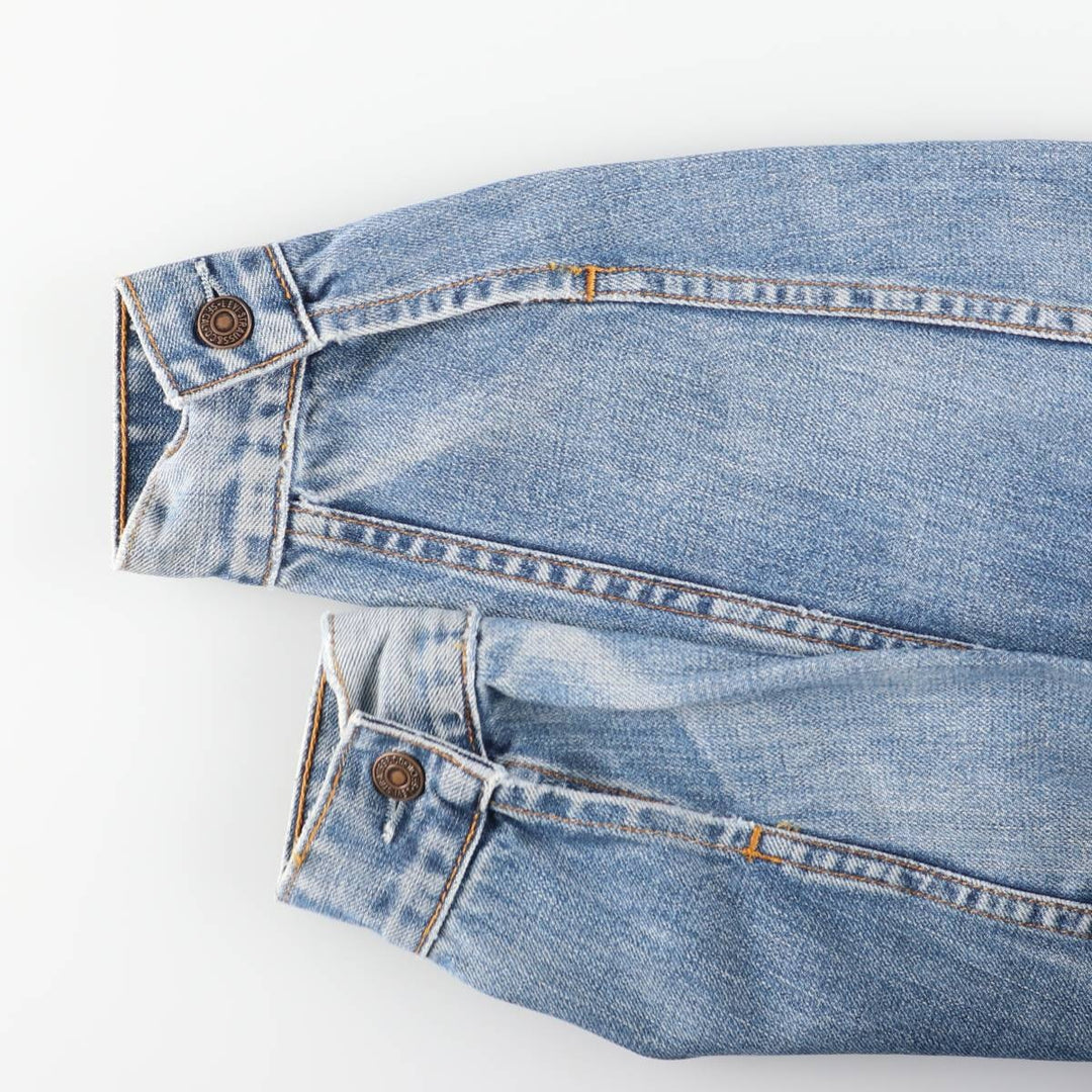 Levi's denim jacket, denim jacket, men's size M cotton blue type Vintage Second Hand