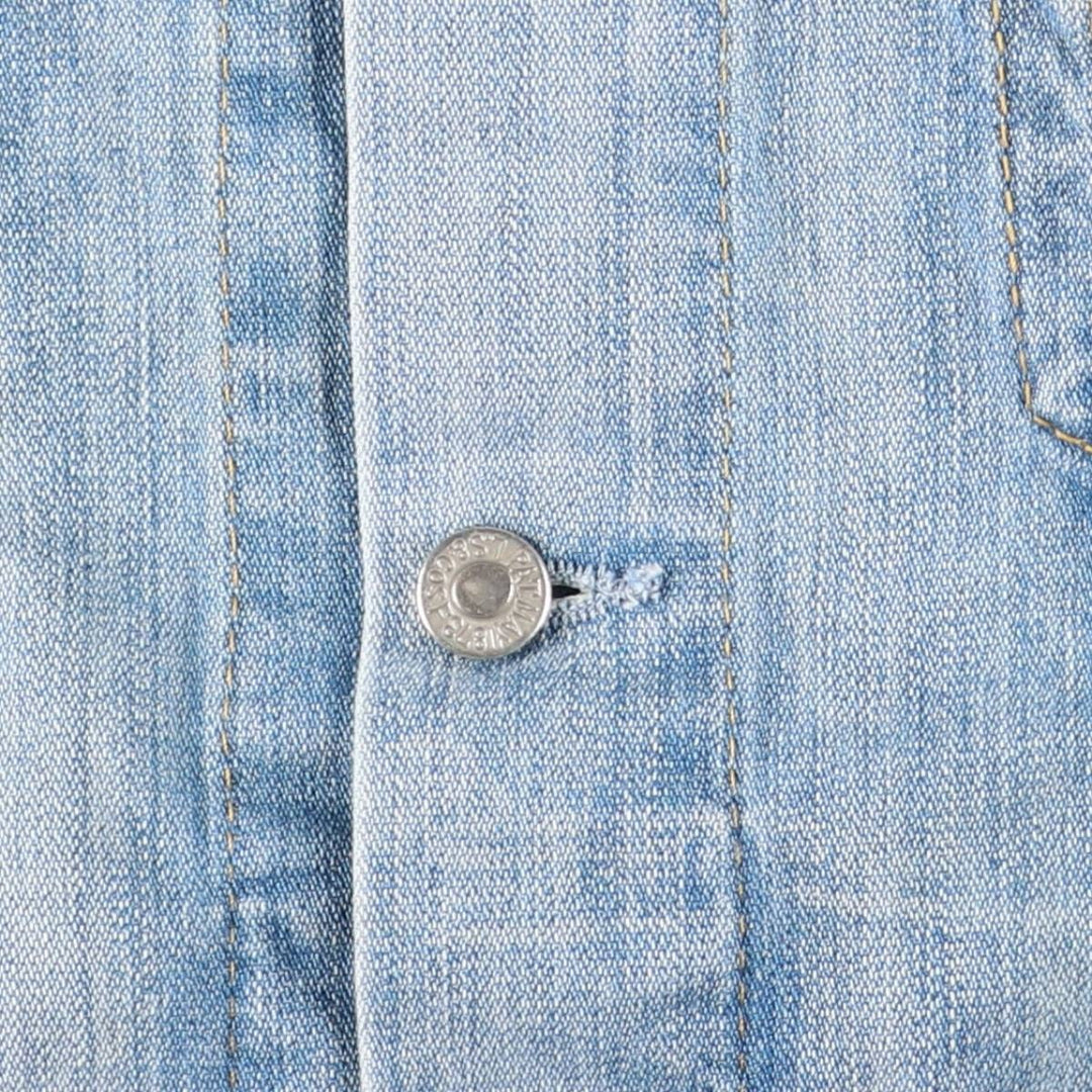Levi's Euro Model Denim Jacket, Men's Size Medium cotton blue type Vintage Second Hand