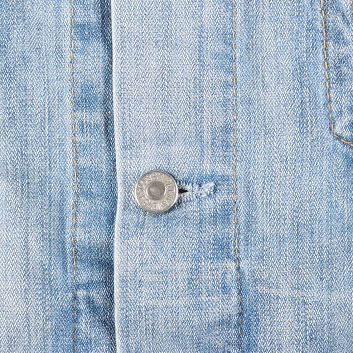 Levi's Euro Model Denim Jacket, Men's Size Medium cotton blue type Vintage Second Hand