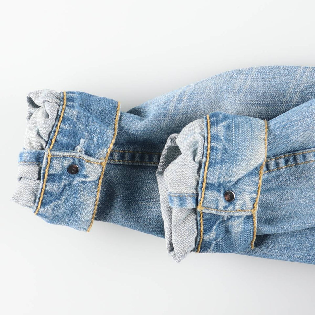 Levi's Euro Model Denim Jacket, Men's Size Medium cotton blue type Vintage Second Hand