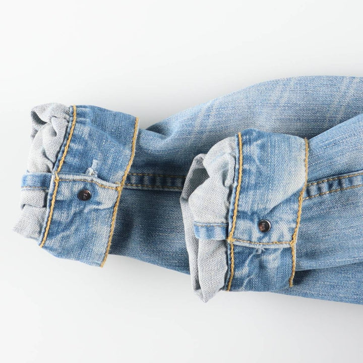 Levi's Euro Model Denim Jacket, Men's Size Medium cotton blue type Vintage Second Hand