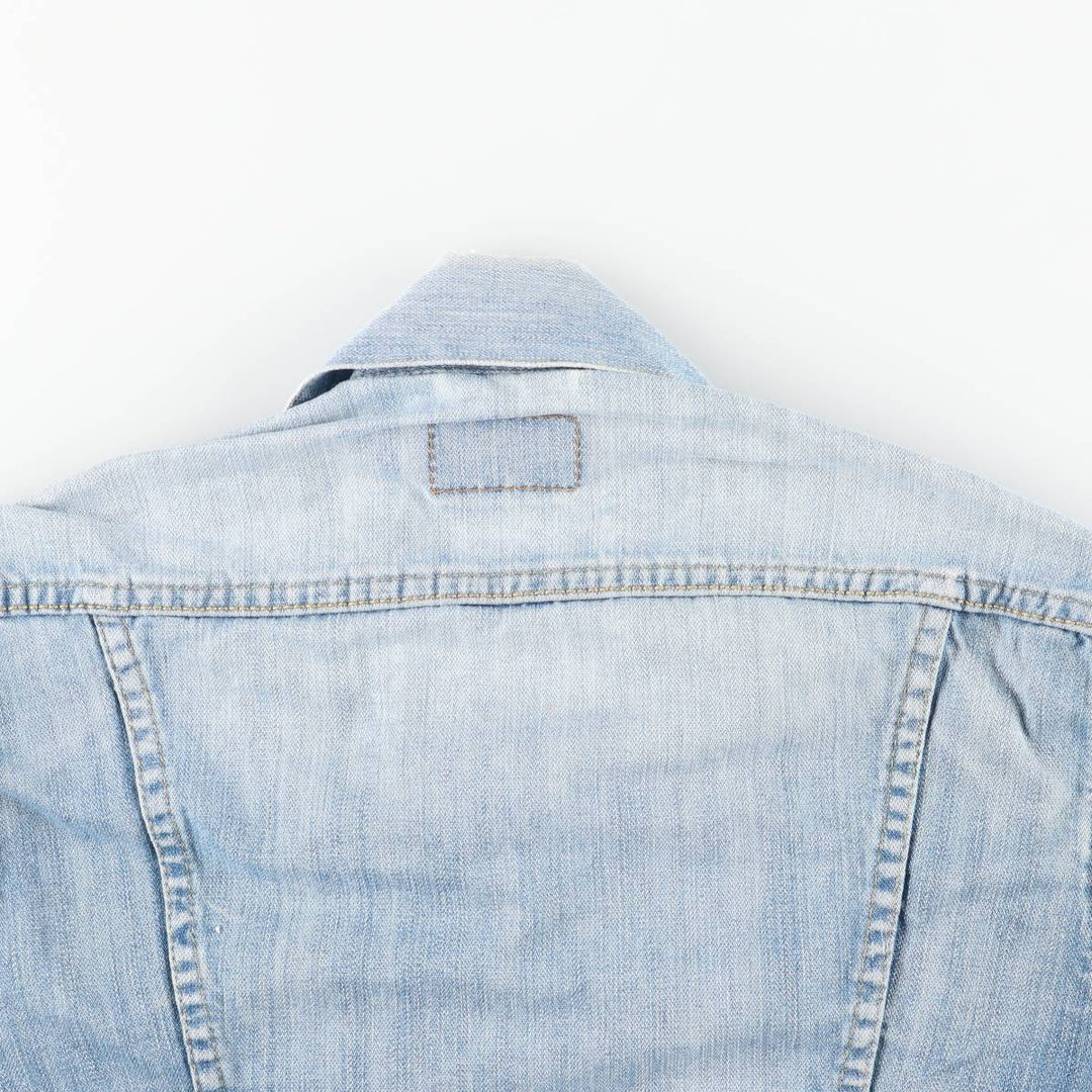 Levi's Euro Model Denim Jacket, Men's Size Medium cotton blue type Vintage Second Hand