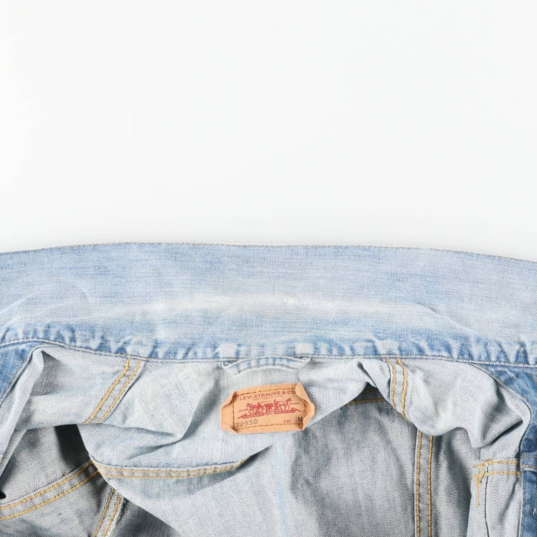 Levi's Euro Model Denim Jacket, Men's Size Medium cotton blue type Vintage Second Hand