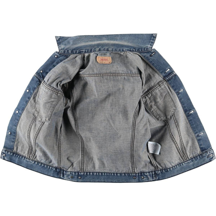 Levi's Euro Model Denim Jacket, G-Jean, Men's Size L cotton blue type Vintage Second Hand