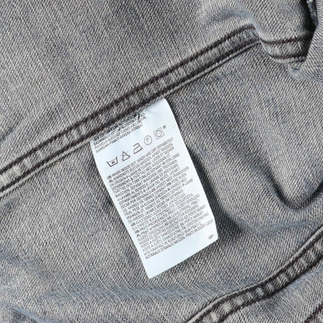 Levi's Euro Model Denim Jacket, G-Jean, Men's Size L cotton blue type Vintage Second Hand