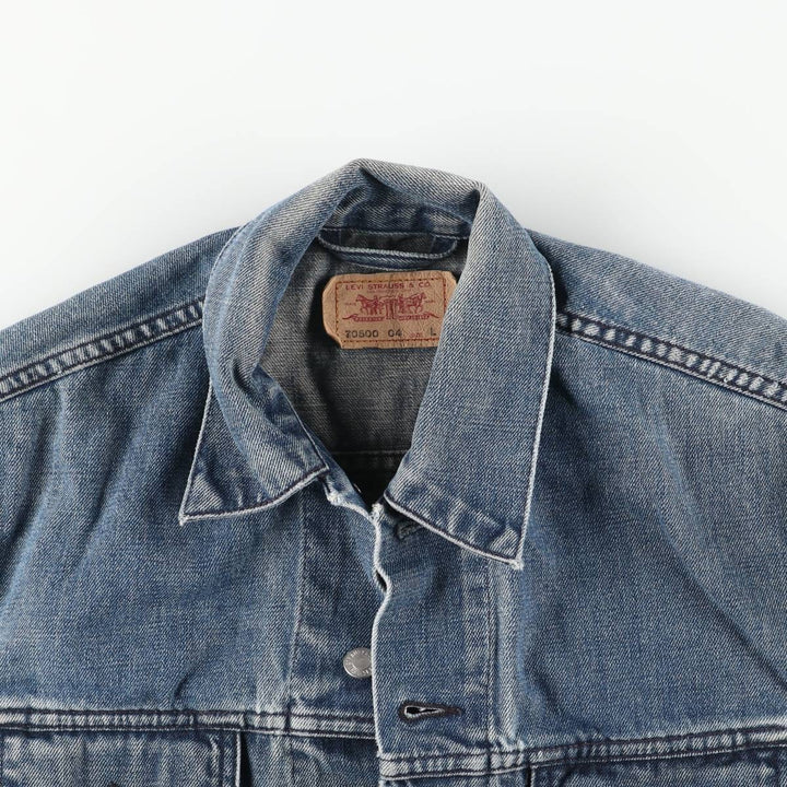 Levi's Euro Model Denim Jacket, G-Jean, Men's Size L cotton blue type Vintage Second Hand