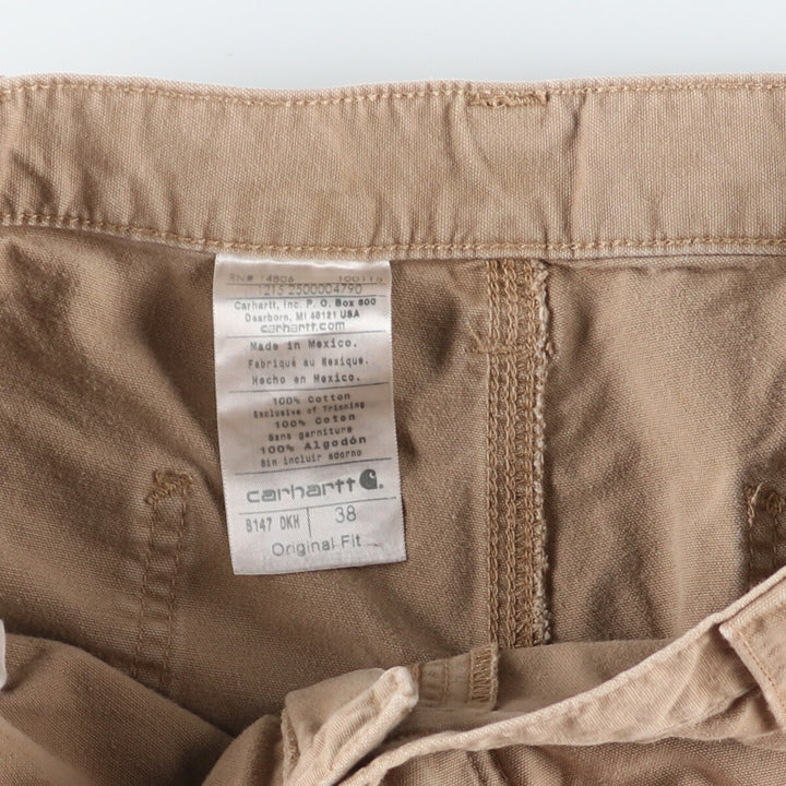 00'S Carhartt ORIGINAL FIT Duck Painter Shorts, Half Pants, Men's W37, Vintage / eaa460002