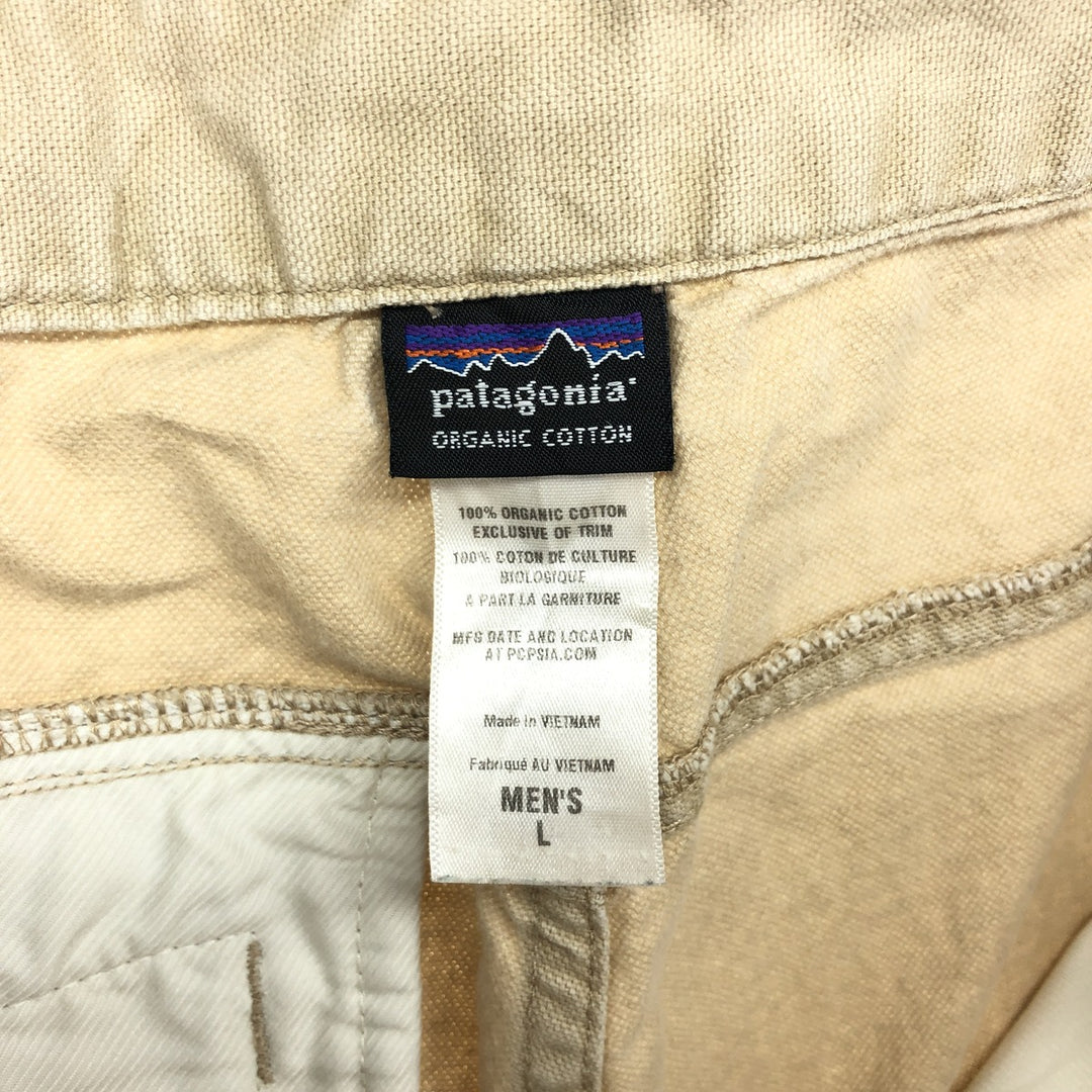 Patagonia ORGANIC COTTON 57130SP12 Duck Fabric Shorts, Half Pants, Men's XL / eaa460014