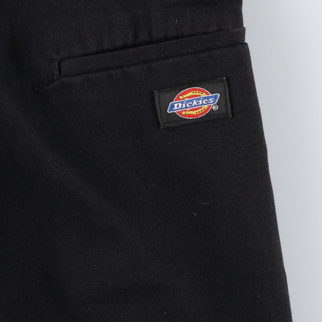 Dickies Work Shorts, Half Pants, Men's, W34 polyester black type Vintage Second Hand