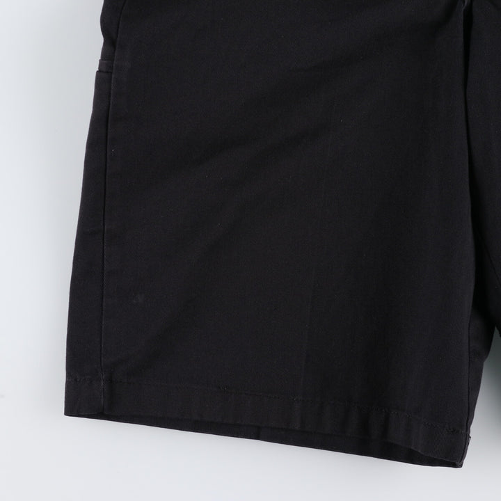 Dickies Work Shorts, Half Pants, Men's, W34 polyester black type Vintage Second Hand