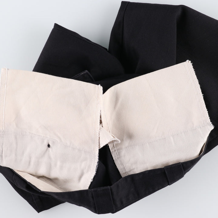 Dickies Work Shorts, Half Pants, Men's, W34 polyester black type Vintage Second Hand