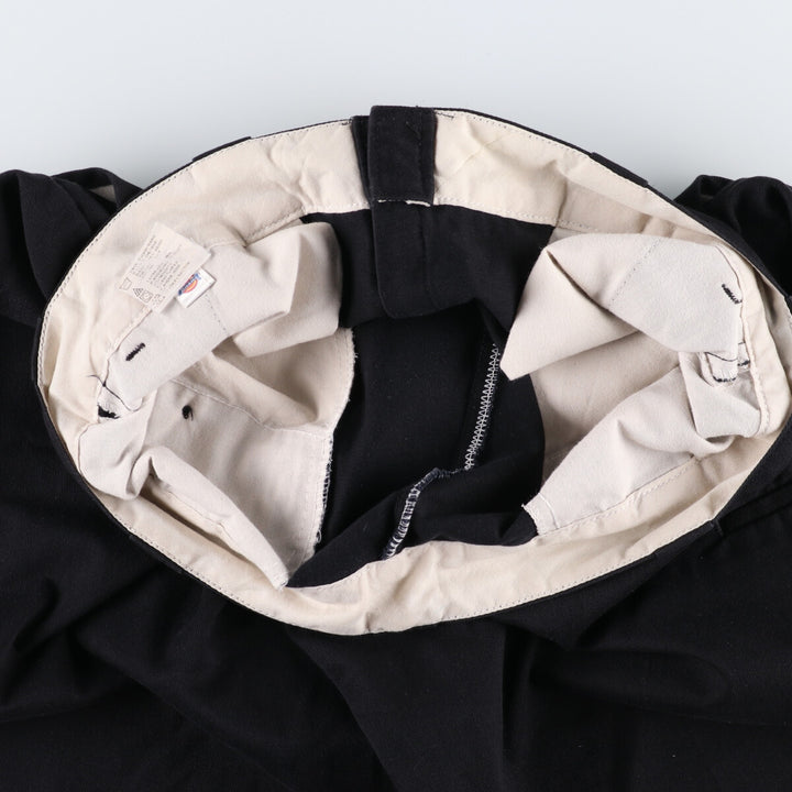 Dickies Work Shorts, Half Pants, Men's, W34 polyester black type Vintage Second Hand