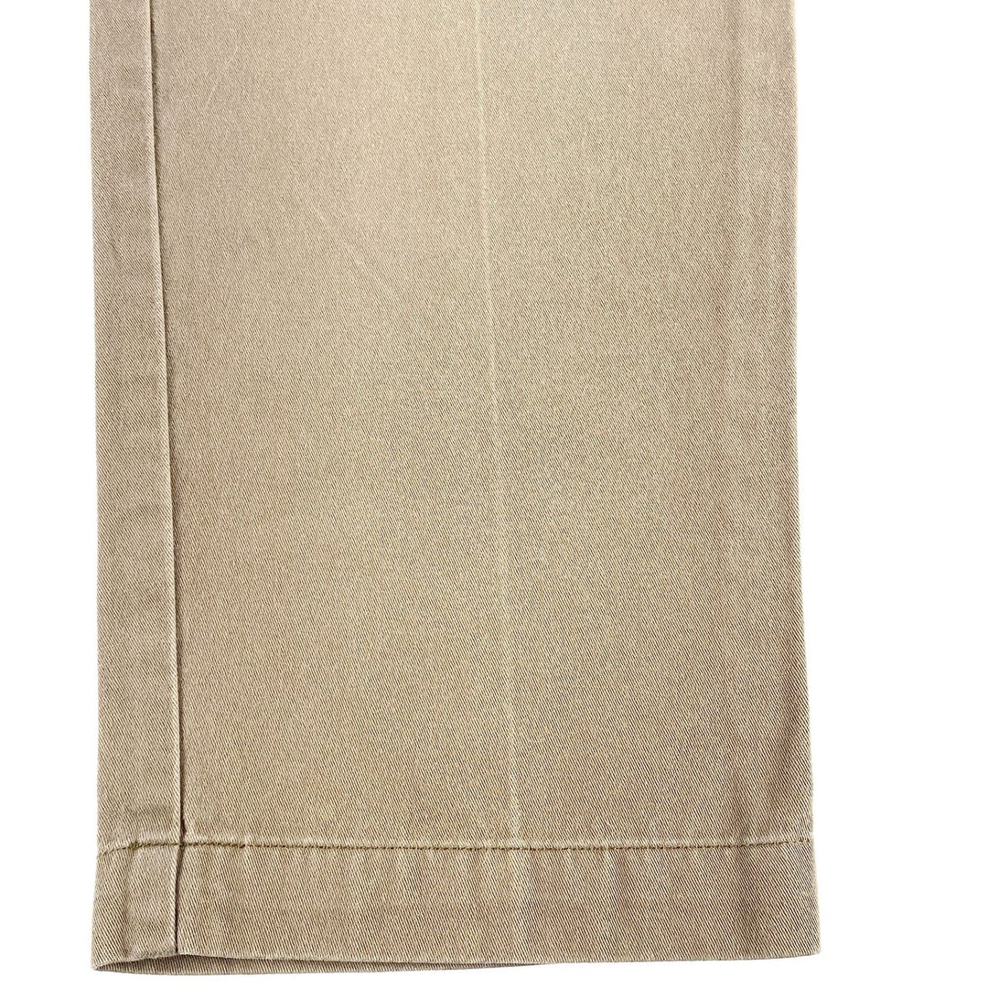 90'S Tommy Hilfiger Two-pleat Chino Pants Men's W33 Vintage cotton Khaki type Vintage Second Hand