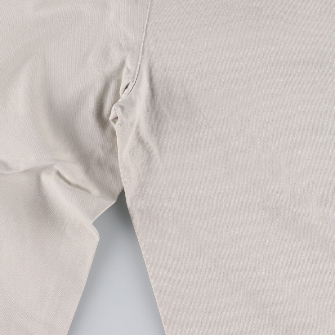 90'S Tommy Hilfiger Two-pleat Chino Pants Men's W35 Vintage cotton gray type Vintage Second Hand